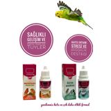 Ozzi Pet Shop Muhabbet Kuşu Tuy Dokulmesini Engelleyen Forma Sokan Vitamin Seti