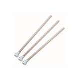 ozzipetshop Ahşap Kuş Tüneği 25 cm 3 Adet Papağan Tüneği Muhabbet Kuşu Sultan Papağanı Doğal Tünek