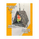 ozzipetshop Cennet , Sevda Papağanı Oyun Yatağı Hamak , Papagan Salıncağı