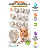 ozzipetshop Hamster Kemirme Taşı Kalsiyum ve Mineral Destekli Diş Bakım Taşı Kemirgen Kemirme Bloğu
