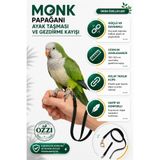 ozzipetshop Monk Papağanı Ayak Tasmasi