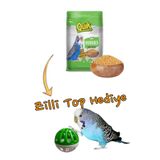 ozzipetshop Muhabbet Kuşu Için Özel Formül Zengin Içerikli 500 gr Yem Eğlenceli Zilli Top