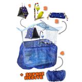 ozzipetshop Muhabbet Kuşu Oyuncaklar Ve Tul Takim Set 4 Parca Süpriz Hediyeli