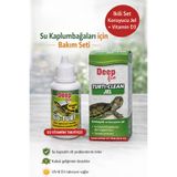 ozzipetshop Su Kaplumbağası Bakım Seti D3 Vitamini Koruyucu Jel Kabuk Bakım ve Destek Seti