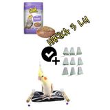 ozzipetshop Sultan Papagani Yemi 750 gr +Sultan Papagan Yatak + Meyveli Kemirmeler