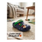 ozzo kids Çocuk 3 emojili cross terlik