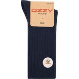 Ozzy Socks 1 Çift Kışlık Gri Erkek Lambswool Yünlü Uyku Çorabı Soft Touch - 166-Lacivert - 40 - 44