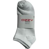 Ozzy Socks 4 Çift Pamuklu Kadın Patik - 36 - 40 - 1BW-Beyaz