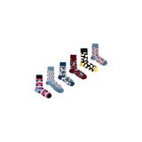 Ozzy Socks 6' Lı Organik Pamuklu Dikişsiz Erkek Çok Renkli Desenli Çorap - 39 - 42 - Beyaz