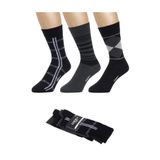 Ozzy Socks 6'lı Bambu Erkek Dikişsiz Soket Çorap Seti - Yumuşak, Rahat ve Dayanıklı Siyah Çorap