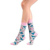 OZZY SOCKS Dots Desenli Pamuklu Çorap - Eğlenceli ve Rahat Tasarım Hediye Çorap (Pembe / 39-42)