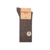 Ozzy Socks Erkek Lambswool Yünlü Uyku Çorabı, Kahverengi, 40-44 Beden
