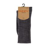OZZY SOCKS Kışlık Kadın Yünlü Uyku Çorabı - Yumuşak ve Rahat Soft Touch Tasarım (Antrasit, 36-40)