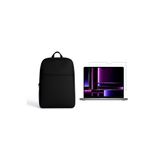 OzzyCase Macbook Pro İle Uyumlu 14" M4 Siyah Notebook Laptop Sırt Çantası Ve Ekran Koruyucu,Siyah