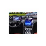 OzzyCase Mercedes S500 Navigasyon Ve Dijital Gösterge İle Uyumlu 9H Nano Ekran Koruyucu 2024,Şeffaf