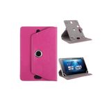 OzzyCase Polypad M8 Pro 7 9" İle Uyumlu Standlı Kapaklı Üniversal Tablet Kılıfı;Pembe