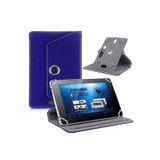 OzzyCase Polypad M8L 7 9" İle Uyumlu Standlı Kapaklı Üniversal Tablet Kılıfı;Lacivert