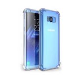 OzzyCase Samsung Galaxy S8 Plus İle Uyumlu Darbeye Dayanıklı Köşe Korumalı Kılıf Anti Şok Şeffaf Kapak,Şeffaf