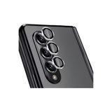 OzzyCase Samsung Galaxy Z Fold İle Uyumlu 6 Metal Çerçeveli Kamera Koruma Lensi,Siyah OZLNSX258