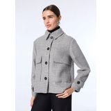 P By Paltoı Gri Kadın Mont 3852