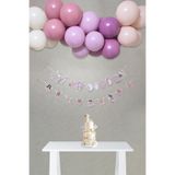 P.E.K.Shop Peri Kızı Temalı Doğum Günü Süsleme Seti Bannerlı Balon Zinciri Seti