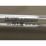 P & L 212 T5/l 4 Pın 10w Ultravıyole Lamba 212mm 254nm