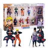 P.M.I. Naruto Shippuden Mini Koleksiyon Figürleri 12'li Paket Deluxe | 7 Takım Ninja Anime Oyuncak Seti, Akatsuki, Sannin Efsanevi ve Nadir Gizli Shinobi