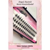 P Parla Tekli Kirpik Demet Takma Kirpik – Gerçek Kıl 10 Mm Nesura
