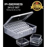 P-Serisi PS24 24 Küçük + 1 Büyük Kutu Hazır Paket Olacak - Beyaz
