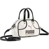 P091824 Puma 1976 Micro Grip Çanta Siyah Kadın Standart Boyut Özellikli Spor Çantası - Beyaz