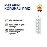 P13 Akıllı Priz Uzaktan Kontrol, Enerji Takibi ile Akıllı Güç Yönetimi