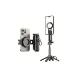 P15 Mini C Magesafe Uyumlu Selfie Çubuğu Tripod Bluetooth Uzaktan Kumandalı 360' Dönebilen Çok Amaçlı Tripod