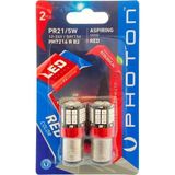P21/5W ÇİFT DUY KIRMIZI LED STOP OTO AMPULÜ PHOTON PH7216R