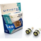 P21W Tek Duy Beyaz LED Oto Ampul PH7219
