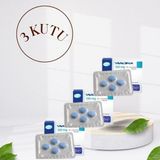 P3 Viâ_gra Hap 3 Kutu 100 Mg 4'lü Tablet Viagrâ4 100 Mg. Geciktiric_i Sertleştiric_i Istek ve Performans Artırıc_ı Orjinal Vîagrâ4 Hapları 100MG Karekodlu Kutulu CIALIS_100_MAVI - 1 Paket