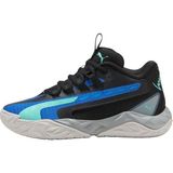 P312751 Puma Dagger 2 Jr çocuk Spor Ayakkabı Siyah - Siyah - Mavi