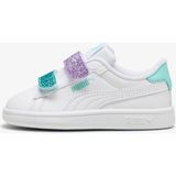 P395610 Puma Pumasmsh3.0l Glttrvlcr V Inf Bebek Spor Ayakkabı Beyaz - Beyaz - Pembe - Turkuaz