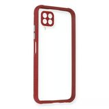 P40 Lite Miami Şeffaf Silikon - Fuşya