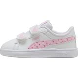P405639 Puma Smash 3.0 Hearty V Inf Bebek Spor Ayakkabı Beyaz - Pembe - Beyaz