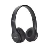P47 Extra Bass Edr 5.0 Bluetooth Mp3 Fm Radyo Sd Kart Kablosuz Katlanabilir Kulaklık - Siyah