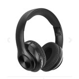 P68 Katlanabilir Bluetooth Kablosuz Kulak Üstü Stereo Wireless Aux Girişli Mikrafonlu Extra Bass Kulaklık Siyah