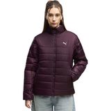 P685230 Puma Ess Padded Jacket Kadın Mont Siyah - Bordo
