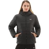 P685231 Puma Ess Hooded Padded Jacket Kadın Mont Siyah - XS