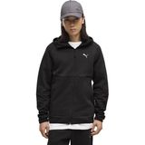 P693951 Puma Tech Full-Zip Hoodie Erkek Ceket Siyah