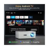 P7 Full Hd Projeksiyon Cihazı, 4K Destekli, Lisanslı Tv, LED 7000 Lümen, Bluetooth, 8W Hoparlör, HDMI ve USB Girişli - 0 - Siyah