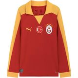P788197 Puma Gs Galatasaray Retro Uzun Kollu &amp;ccedil;ocuk Forma Kırmızı - 164 cm - Kırmızı - Sarı