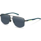 P8943 63C187 Porsche Design Erkek Güneş Gözlüğü - Yeşil