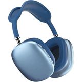 P9 Kablosuz 5.0 Bluetooth Kulaklık Üst Baş Yapısı Süngerli 400MA Pil 10 Saat Müzik Çalma. - Mavi