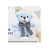 Pababo 25 cm Papyonlu Peluş Ayıcık – Sevimli Oyuncak Ayı, Hediye Ayıcık