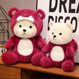 Pababo 90 Cm Kapşonlu Uykumcuk Peluş Ayıcık Panda